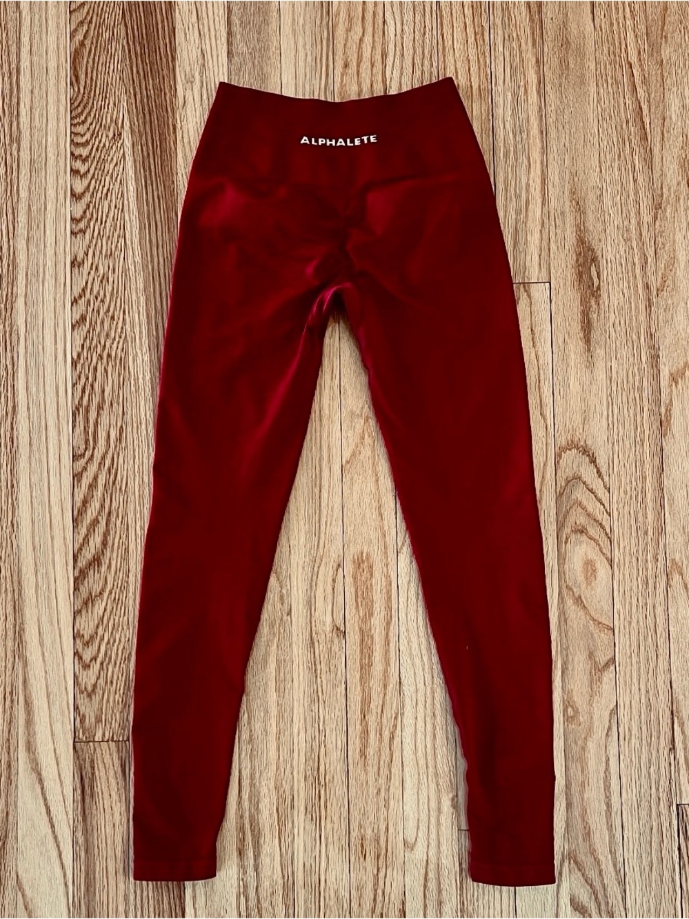 Alphalete Women's Size Small burgundy Ampify Leggings size small